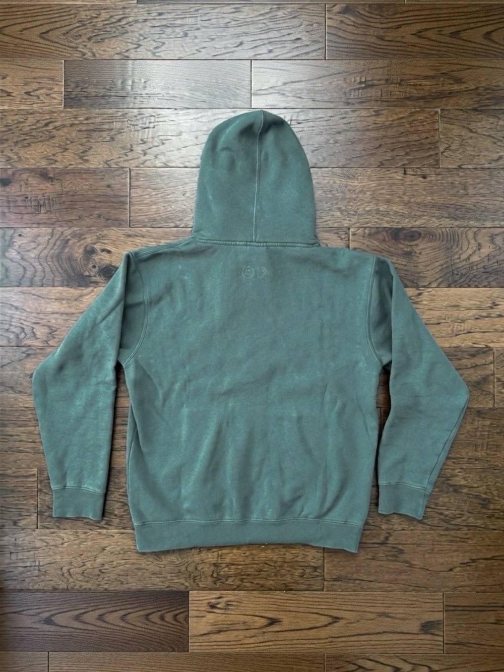 Glossier Limited Edition Embroidered Soft Sage Green Hoodie Size Small - Picture 5 of 8